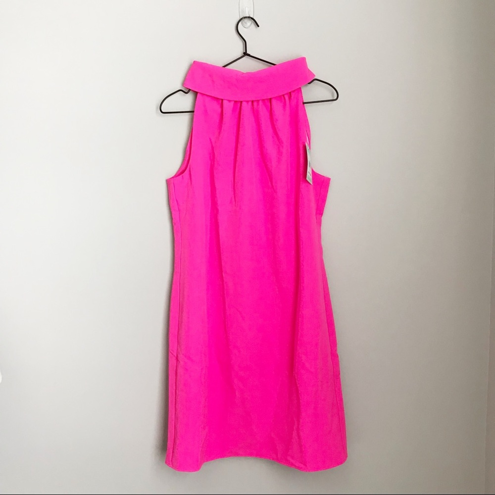 Sail to Sable Hot Pink Sleeveless Shift Dress